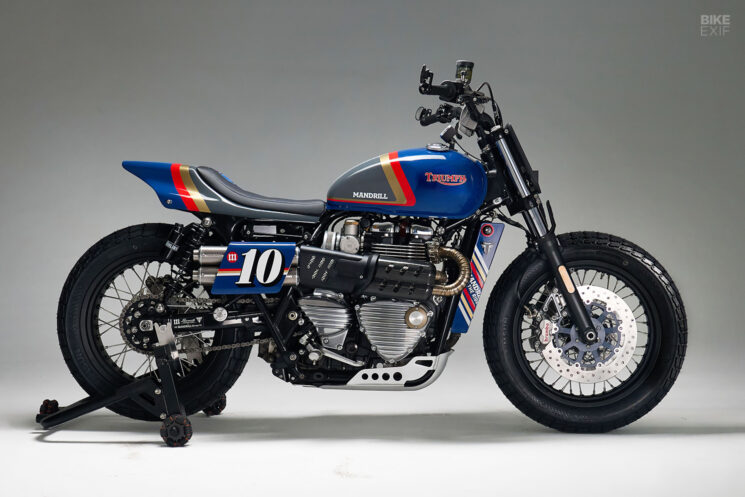 Mandrill 定制 Bonneville T120 Street Tracker 重塑经典设计