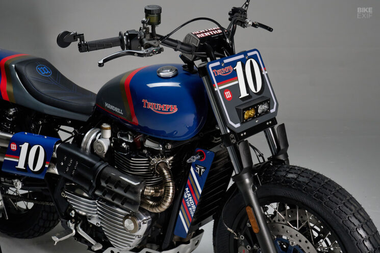 Mandrill 定制 Bonneville T120 Street Tracker 重塑经典设计
